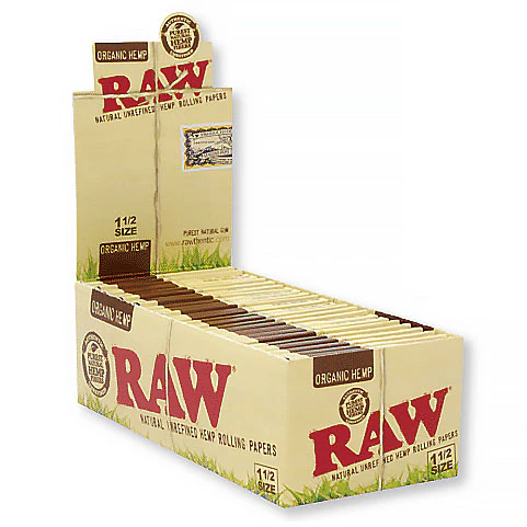 Raw Organic Hemp 1 1 2 Papers