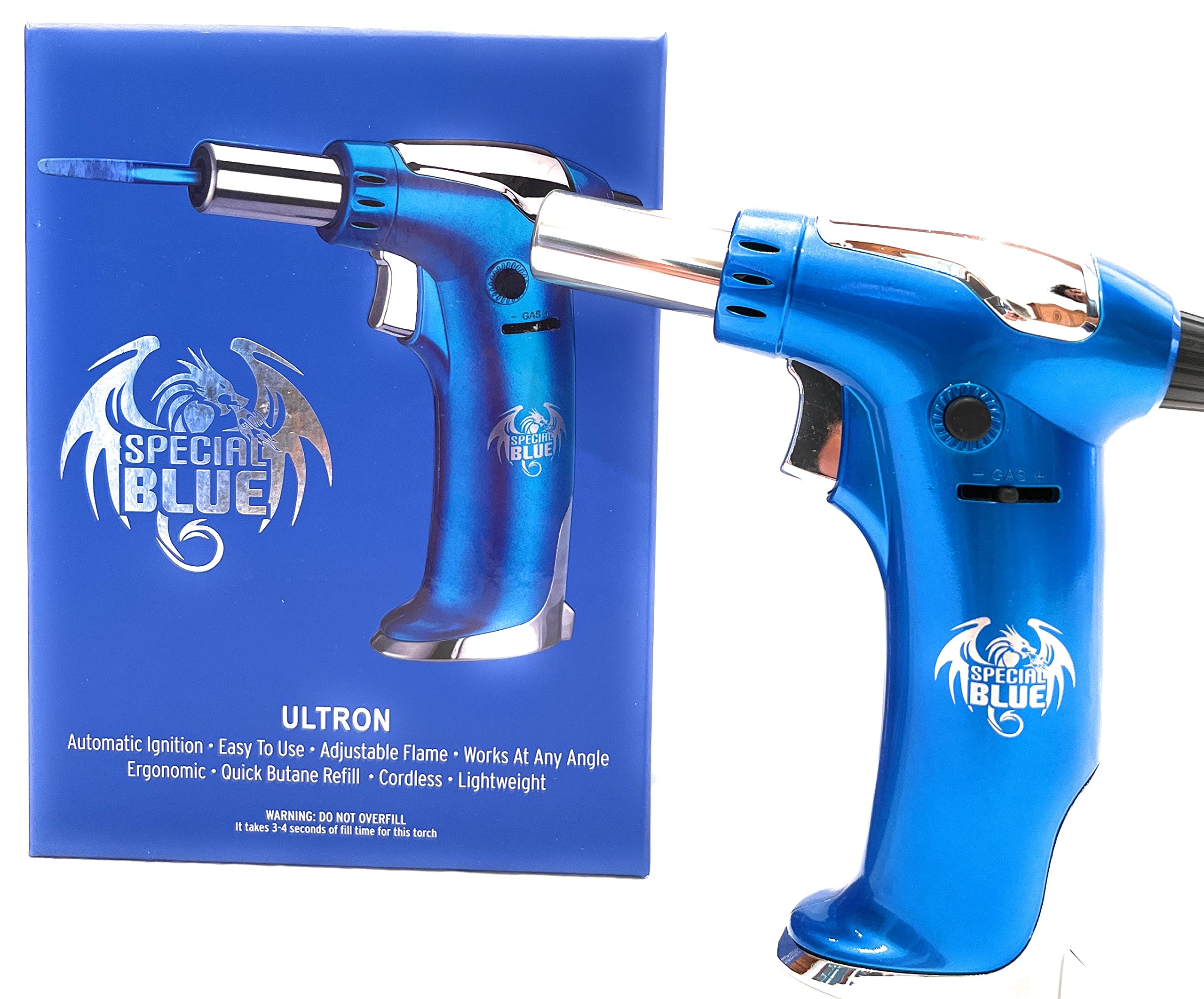 Special Blue Torch - Flame Thrower Dual Flame