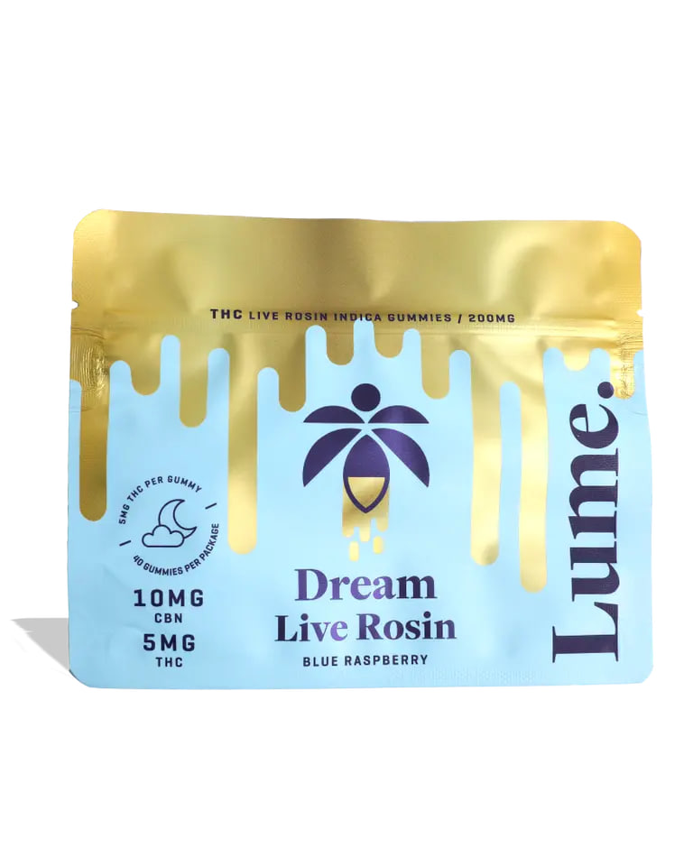 Live Rosin Dream - Blue Raspberry Gummies 40x5mg