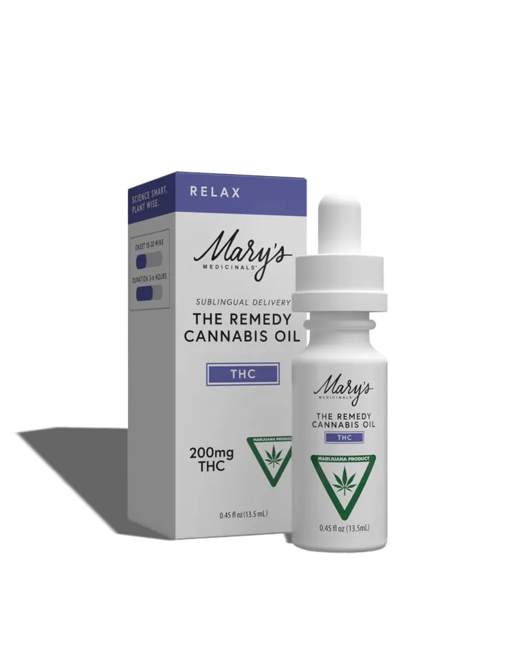 The Remedy Relax THC Tincture 200mg